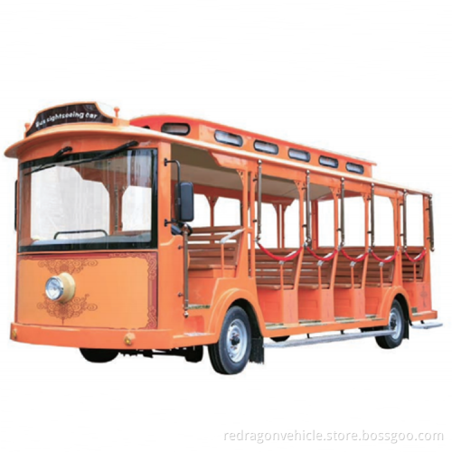 Nouveau modèle Véhicules touristiques électriques ci-joints 4 bus touristique de passagers